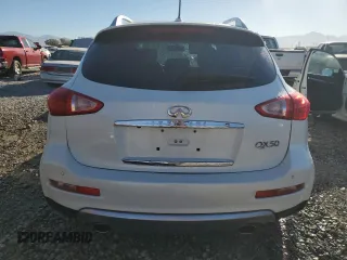 2017 Infiniti QX50 with VIN JN1BJ0RR5HM402997, listed as a Copart auction lot 72995384 with 115,626 mi miles and Salvage Title. Bid and sale history available at carsss.com. Image 6.