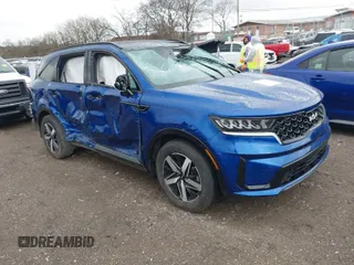 2022 Kia Sorento S with VIN 5XYRL4LC9NG161931, listed as a IAAI auction lot 41717311 with 44,809 mi miles. Bid and sale history available at carsss.com. Image 1.