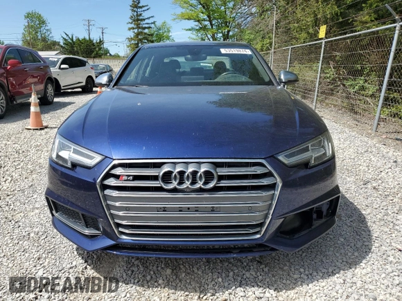 2018 Audi S4 Prestige with VIN WAUC4AF42JA013424, listed as a Copart auction lot 53519874 with 71,448 mi miles. Bid and sale history available at carsss.com. Image 5.