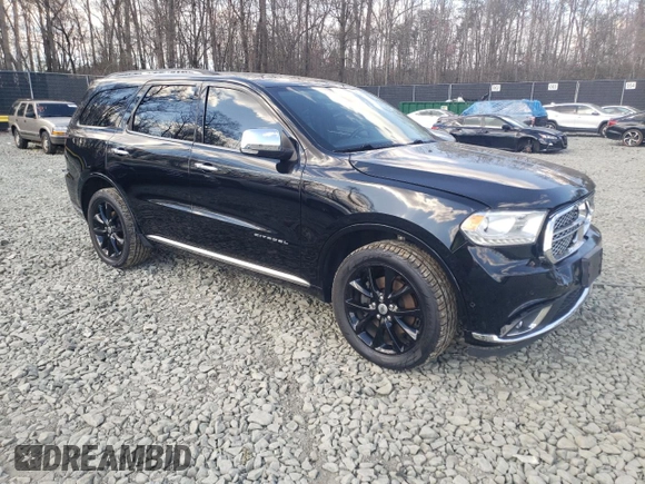 2019 Dodge Durango Citadel with VIN 1C4RDJEG2KC691850, listed as a Copart auction lot 47484744 with 93,395 mi miles and . Bid and sale history available at DreamBid. Image 4.