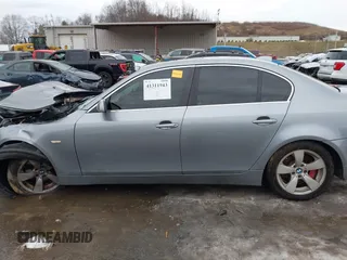 2007 BMW 5 Series 525i with VIN WBANE53507CW61318, listed as a IAAI auction lot 41311943 with Not Provided miles and . Bid and sale history available at carsss.com. Image 15.