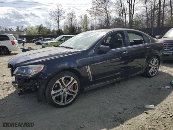 2017 Chevrolet SS with VIN 6G3F15RW9HL305523, listed as a Copart auction lot 51119045 with 47,562 mi miles and Salvage Title. Bid and sale history available at carsss.com. Image 1.