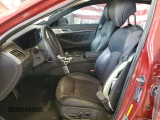 2018 Genesis G80 Sport with VIN KMHGN4JB3JU280347, listed as a Copart auction lot 57339575 with 71,023 mi miles and Salvage title. Bid and sale history available at DreamBid. Image 7.