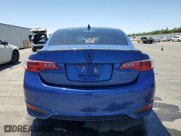 2017 Acura ILX Premium with VIN 19UDE2F88HA015459, listed as a Copart auction lot 60733435 with 95,133 mi miles and Salvage title. Bid and sale history available at DreamBid. Image 6.