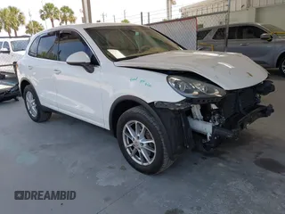 2016 Porsche Cayenne with VIN WP1AA2A29GKA10570, listed as a IAAI auction lot 42309367 with 92,317 mi miles and . Bid and sale history available at DreamBid. Image 1.