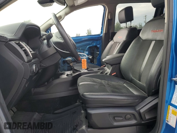 2021 Ford Ranger XL with VIN 1FTER4FH5MLD91666, listed as a Copart auction lot 73942564 with 27,788 mi miles and Salvage title. Bid and sale history available at DreamBid. Image 7.