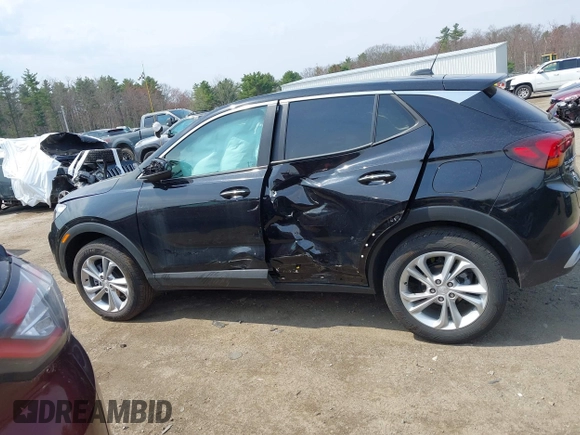 2023 Buick Encore GX Preferred with VIN KL4MMCSL6PB162674, listed as a IAAI auction lot 42106798 with 3,158 mi miles and . Bid and sale history available at DreamBid. Image 13.