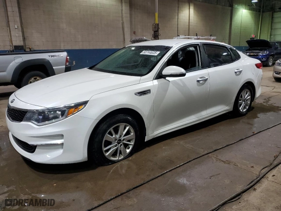 2016 Kia Optima LX with VIN KNAGT4L33G5071125, listed as a Copart auction lot 50744635 with 59,096 mi miles and Salvage Title. Bid and sale history available at carsss.com. Image 1.