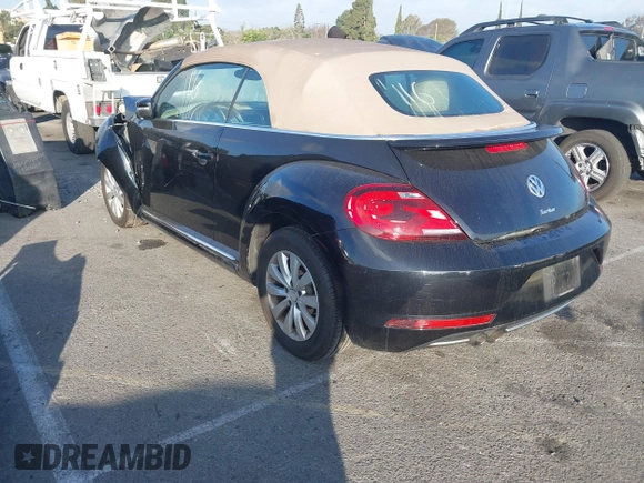 2019 Volkswagen Beetle S with VIN 3VW5DAAT3KM511269, listed as a IAAI auction lot 41473431 with 34,757 mi miles and . Bid and sale history available at DreamBid. Image 3.