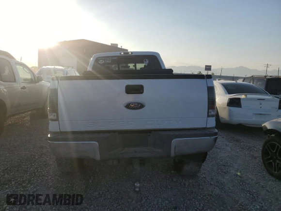 2008 Ford F-250 XL with VIN 1FTSW21R78ED64009, listed as a Copart auction lot 61823275 with 179,518 mi miles and Salvage title. Bid and sale history available at DreamBid. Image 6.
