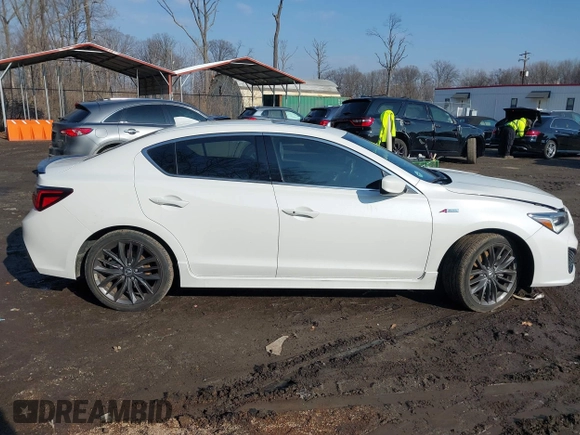 2021 Acura ILX Premium with VIN 19UDE2F81MA000652, listed as a IAAI auction lot 41477371 with 19,936 mi miles and . Bid and sale history available at DreamBid. Image 13.