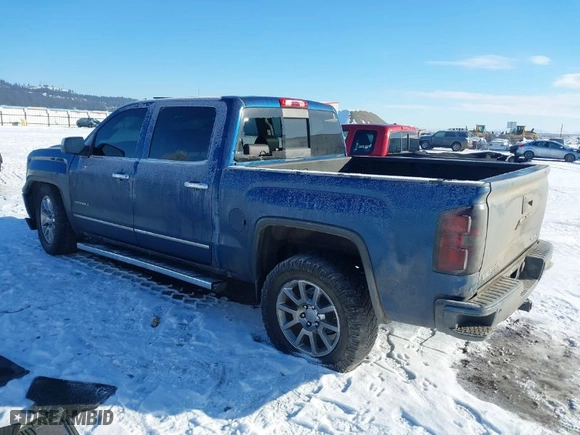 2015 GMC Sierra 1500 Denali with VIN 3GTU2WEJ8FG354918, listed as a IAAI auction lot 41540022 with 98,990 mi miles. Bid and sale history available at carsss.com. Image 3.