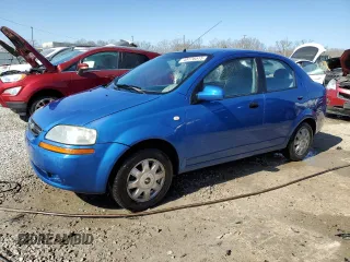 2005 Chevrolet Aveo LS with VIN KL1TD52685B288563, listed as a Copart auction lot 48176515 with 154,510 mi miles and Non repairable. Bid and sale history available at DreamBid. Image 1.