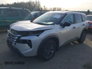 2024 Nissan Rogue S with VIN 5N1BT3AB1RC726491, listed as a IAAI auction lot 41372611 with 6,620 mi miles and . Bid and sale history available at DreamBid. Image 18.