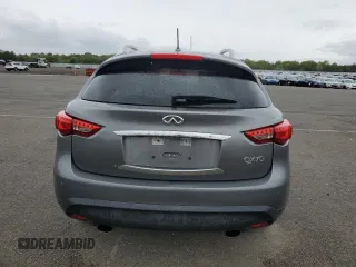 2017 Infiniti QX70 z VIN JN8CS1MW6HM414016, wystawiony jako Copart lot #57485265 z przebiegiem 102 017 mil mil oraz Szkoda całkowita • Salvage title. Historia ofert i sprzedaży dostępna na DreamBid. Obrazek 6.