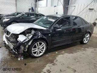 2004 Audi A4 1.8T with VIN WAUJC68E94A143878, listed as a Copart auction lot 88425685 with 71,338 mi miles and Salvage Title. Bid and sale history available at carsss.com. Image 1.