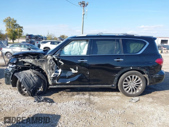 2016 Infiniti QX80 with VIN JN8AZ2NE2G9125635, listed as a IAAI auction lot 40679492 with 145,666 mi miles and . Bid and sale history available at DreamBid. Image 13.