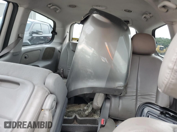 2012 Kia Sedona EX with VIN KNDMH4C71C6427585, listed as a Copart auction lot 62286314 with 0 mi miles and Salvage Title. Bid and sale history available at carsss.com. Image 10.