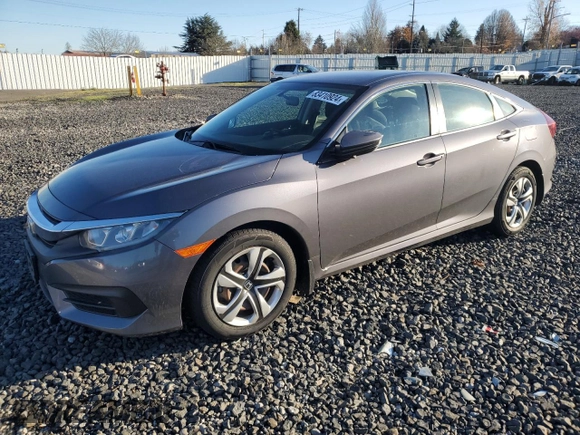 2017 Honda Civic Sedan LX with VIN 2HGFC2F53HH556554, listed as a Copart auction lot 83410924 with 82,924 mi miles and Salvage Title. Bid and sale history available at carsss.com. Image 1.