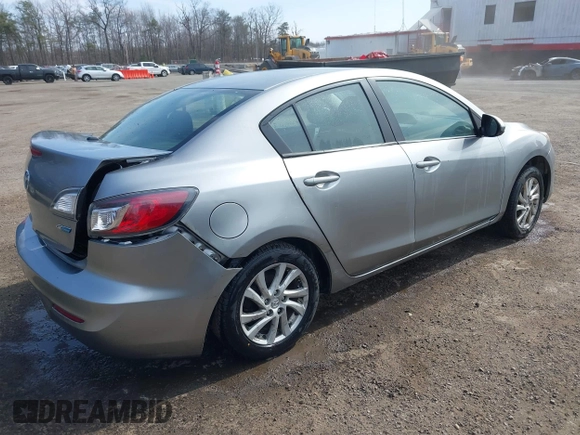 2012 Mazda 3 i Grand Touring with VIN JM1BL1W86C1688281, listed as a IAAI auction lot 41643298 with 266,291 mi miles and . Bid and sale history available at DreamBid. Image 4.