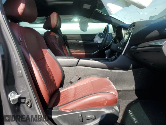 2021 Nissan Maxima Platinum with VIN 1N4AA6FV2MC506186, listed as a Copart auction lot 57723165 with 74,222 mi miles and Salvage title. Bid and sale history available at DreamBid. Image 7.