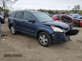 2011 Honda CR-V EX-L with VIN 5J6RE4H70BL102105, listed as a Copart auction lot 52649915 with 144,368 mi miles and Salvage Title. Bid and sale history available at carsss.com. Image 4.