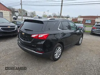 2018 Chevrolet Equinox LT with VIN 2GNAXSEV1J6103315, listed as a Copart auction lot 53917715 with 106,200 mi miles and Clean Title. Bid and sale history available at carsss.com. Image 4.
