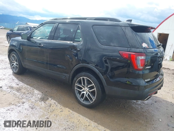 2017 Ford Explorer Sport with VIN 1FM5K8GT2HGC05395, listed as a IAAI auction lot 41358254 with 64,282 mi miles and . Bid and sale history available at carsss.com. Image 3.
