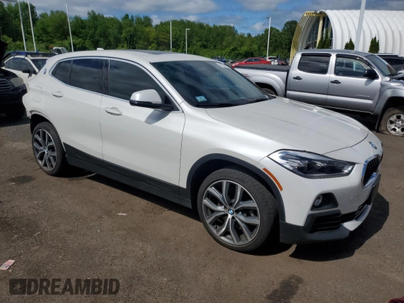 2018 BMW X2 xDrive28i z VIN WBXYJ5C36JEF72560, wystawiony jako Copart lot #56756415 z przebiegiem 59 931 mil mil oraz Szkoda całkowita • Salvage title. Historia ofert i sprzedaży dostępna na DreamBid. Obrazek 4.