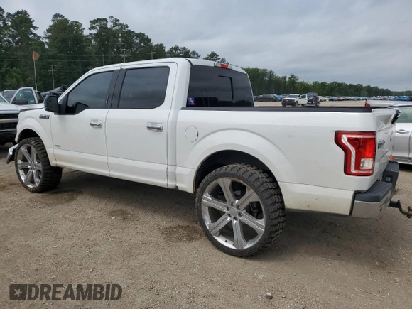2015 Ford F-150 XL with VIN 1FTEW1CGXFFC46692, listed as a Copart auction lot 55755885 with 132,151 mi miles and Salvage title. Bid and sale history available at DreamBid. Image 2.