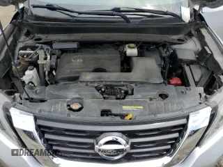 2019 Nissan Pathfinder SV z VIN 5N1DR2MM5KC637088, wystawiony jako Copart lot #55981835 z przebiegiem 104 826 mil mil oraz Szkoda całkowita • Salvage title. Historia ofert i sprzedaży dostępna na DreamBid. Obrazek 12.