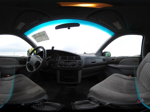 2000 Toyota Sienna CE with VIN 4T3ZF19C6YU220808, listed as a IAAI auction lot 41250496 with 222,812 mi miles. Bid and sale history available at carsss.com. Image 19.