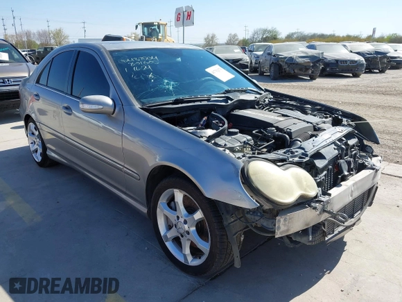 2005 Mercedes-Benz C 230 Kompressor with VIN WDBRF40J85A801605, listed as a IAAI auction lot 41751178 with 223,512 mi miles and . Bid and sale history available at DreamBid. Image 1.