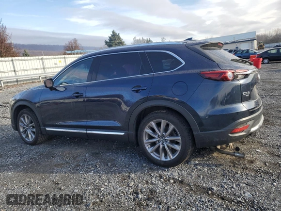 2020 Mazda CX-9 Grand Touring with VIN JM3TCBDY3L0402493, listed as a Copart auction lot 80834004 with 52,744 mi miles and Salvage Title. Bid and sale history available at carsss.com. Image 2.