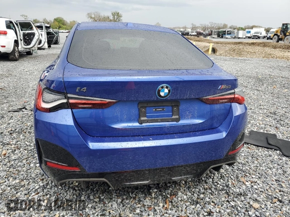 2024 BMW i4 M50 z VIN WBY33AW00RFS45178, wystawiony jako Copart lot #46379085 z przebiegiem Nie podano mil oraz Nie do naprawy • Non repairable. Historia ofert i sprzedaży dostępna na DreamBid. Obrazek 6.