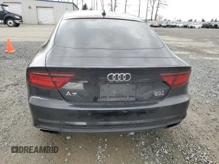 2016 Audi A7 3.0 Premium Plus with VIN WAUWGAFC6GN017375, listed as a Copart auction lot 51098755 with 124,704 mi miles and Salvage Title. Bid and sale history available at carsss.com. Image 6.