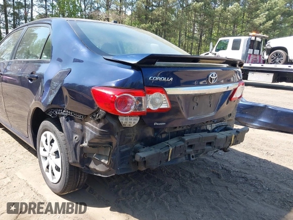 2011 Toyota Corolla L with VIN 2T1BU4EE6BC666491, listed as a IAAI auction lot 42001708 with 1 mi miles. Bid and sale history available at carsss.com. Image 6.