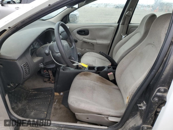 2001 Saturn SL with VIN 1G8ZF52891Z237485, listed as a Copart auction lot 76174574 with 130,525 mi miles and Salvage title. Bid and sale history available at DreamBid. Image 7.