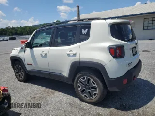 2016 Jeep Renegade Trailhawk with VIN ZACCJBCTXGPC45033, listed as a Copart auction lot 63483245 with 152,198 mi miles and Salvage title. Bid and sale history available at DreamBid. Image 2.