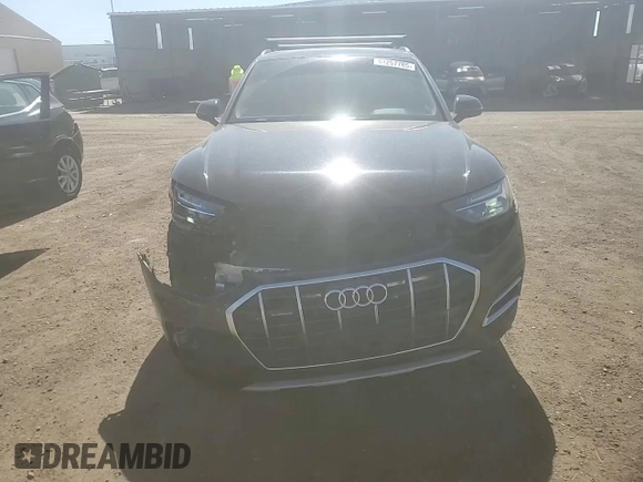 2021 Audi Q5 Premium Plus with VIN WA1BAAFYXM2015246, listed as a Copart auction lot 61257785 with 61,407 mi miles and Salvage title. Bid and sale history available at DreamBid. Image 15.