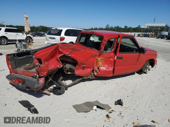 2003 GMC Sonoma SLS z VIN 1GTCS19X138192032, wystawiony jako Copart lot #76230394 z przebiegiem 116 046 mil mil oraz Szkoda całkowita • Salvage title. Historia ofert i sprzedaży dostępna na DreamBid. Obrazek 3.