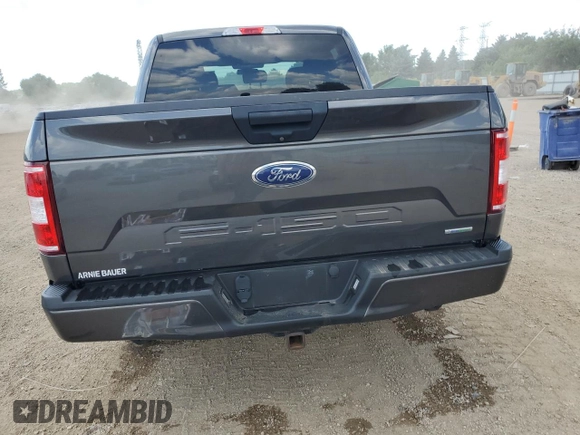 2018 Ford F-150 XL with VIN 1FTEW1EP8JKF22252, listed as a Copart auction lot 62425465 with 43,844 mi miles and Salvage title. Bid and sale history available at DreamBid. Image 6.