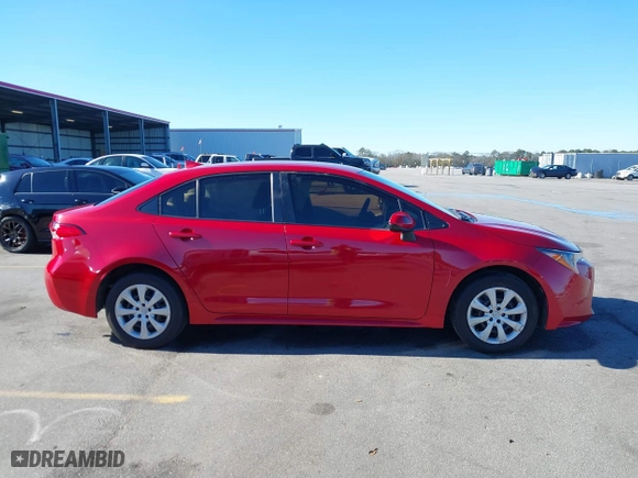 2020 Toyota Corolla LE with VIN JTDEPRAE6LJ009686, listed as a IAAI auction lot 41217057 with 83,311 mi miles. Bid and sale history available at carsss.com. Image 13.
