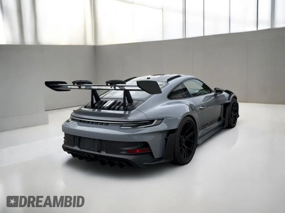 2023 Porsche 911 GT3 RS with VIN WP0AF2A96PS2780XX, listed as a Copart auction lot 53266625 with 3,234 mi miles and Clean Title. Bid and sale history available at carsss.com. Image 4.