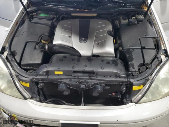 2002 Lexus LS 430 with VIN JTHBN30FX20080117, listed as a Copart auction lot 49990705 with 272,036 mi miles and Salvage Title. Bid and sale history available at carsss.com. Image 11.