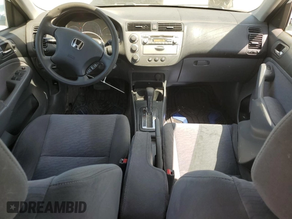 2005 Honda Civic with VIN JHMES966X5S003725, listed as a Copart auction lot 52462415 with 143,444 mi miles and Salvage Title. Bid and sale history available at DreamBid. Image 8.