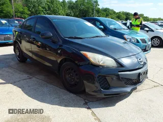 2013 Mazda 3 i SV with VIN JM1BL1TF4D1846007, listed as a IAAI auction lot 42206373 with 94,291 mi miles and . Bid and sale history available at DreamBid. Image 1.