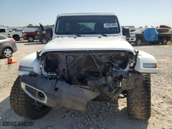 2023 Jeep Wrangler 4xe Sahara with VIN 1C4JJXP62PW524570, listed as a Copart auction lot 52927855 with 54,254 mi miles and Salvage Title. Bid and sale history available at carsss.com. Image 5.