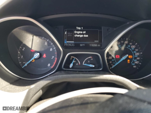 2012 Ford Focus Titanium with VIN 1FAHP3J27CL228036, listed as a Copart auction lot 69719014 with 118,266 mi miles and Salvage Title. Bid and sale history available at carsss.com. Image 9.