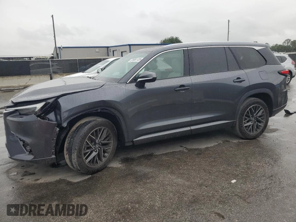2024 Lexus TX with VIN 5TDAAAA68RS004916, listed as a Copart auction lot 51951125 with 25,055 mi miles and Salvage Title. Bid and sale history available at carsss.com. Image 1.